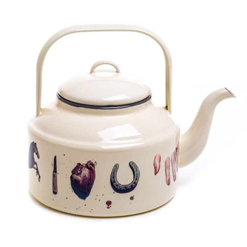 SELETTI TOILETPAPER Teapot ø 18 cm enamel