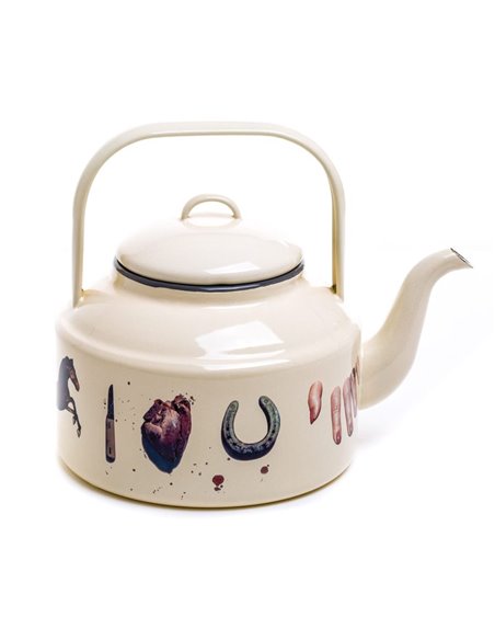 SELETTI TOILETPAPER Teapot ø 18 cm enamel