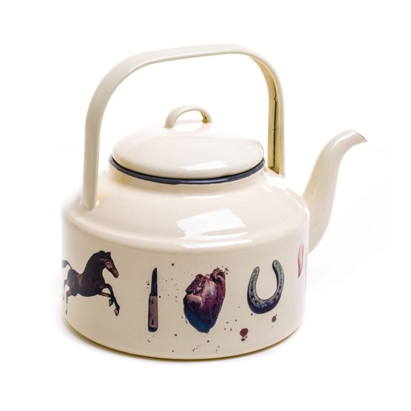 SELETTI TOILETPAPER Teapot ø 18 cm enamel