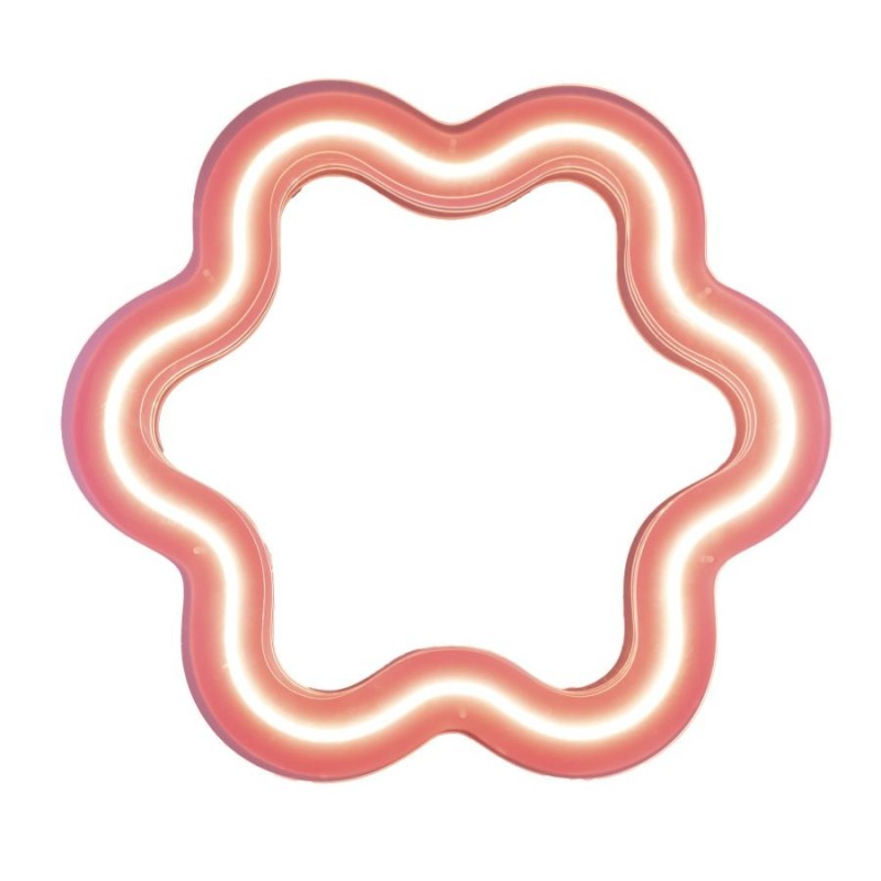 SELETTI SUPERCURVE Mirror 118,5 x 108 x 4 cm with Transparent Frame
