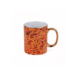 SELETTI TOILETPAPER Mug Ø 10 cm Porcelain - Spaghetti