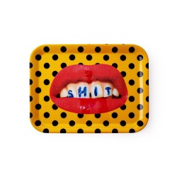 SELETTI TOILETPAPER Serving plate 32 x 43,5 cm Melamine - Shit