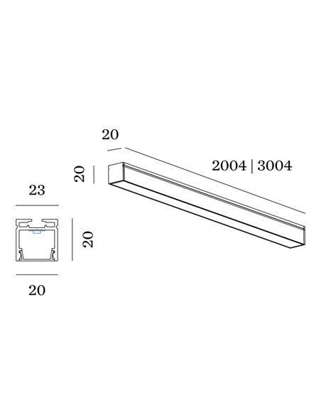 Wever & Ducré ILANE 3.0 3.0M Ceiling lamp