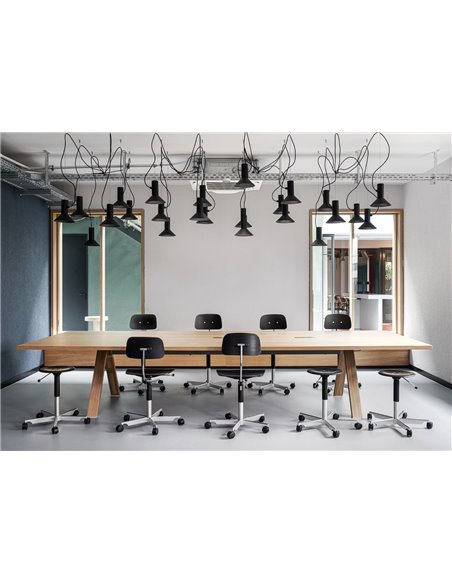 Wever & Ducré ROOMOR SUSPENDED 1.0 PAR16 Shade 1.0, 6.0m