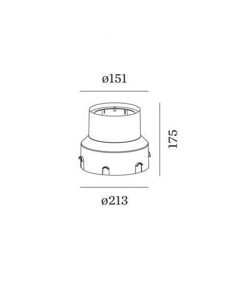 Wever & Ducré MAP 1.6 | CHART 1.6 Recessed Housing