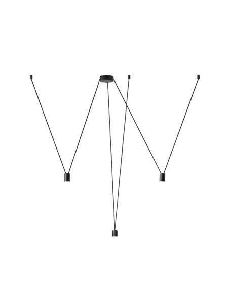 Wever & Ducré Suspension Set | E27 | 2.6 m | for 3 WIRO Decenter 3.0