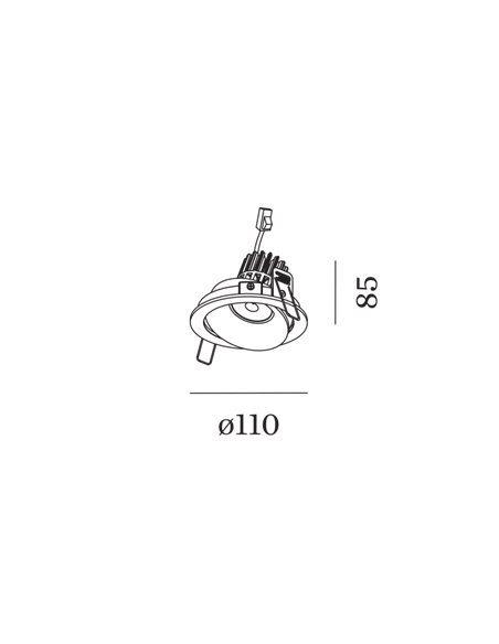 Wever & Ducré RONY 1.0 LED wire springs