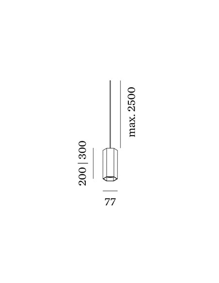 Wever & Ducré HEXO Suspended 2.0 LED