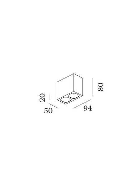 Wever & Ducré PIRRO SURFACE 2.0 phase-cut dim