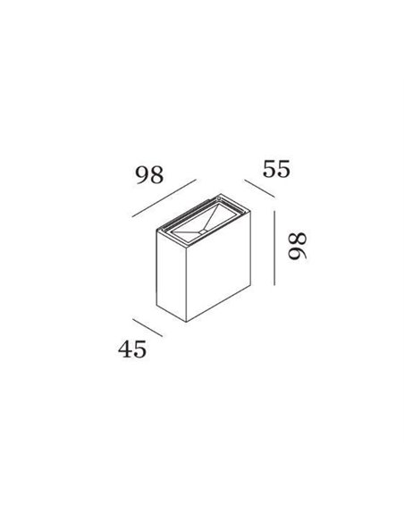 Wever & Ducré CENTRAL OUTDOOR 2.0 phase-cut dim