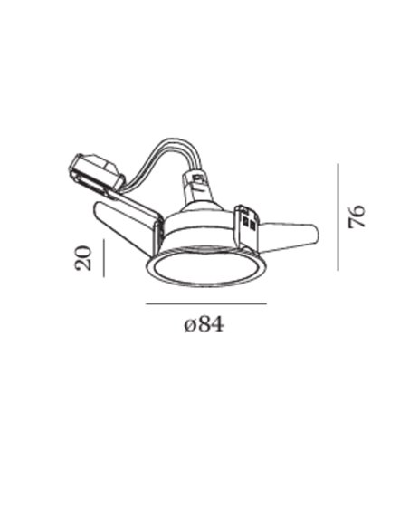 Wever & Ducré DEEP 1.0 MR16 blade springs