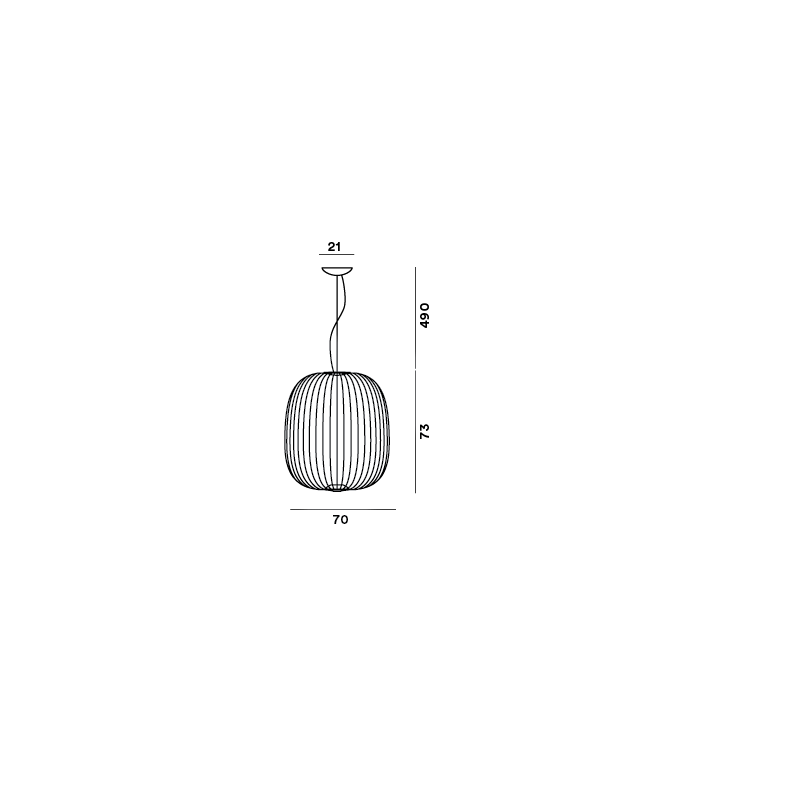 Foscarini Spokes 2 Large suspension lamp