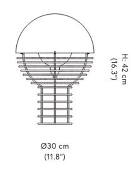 101206_Wire_Table_Lamp_Ø30_Technical