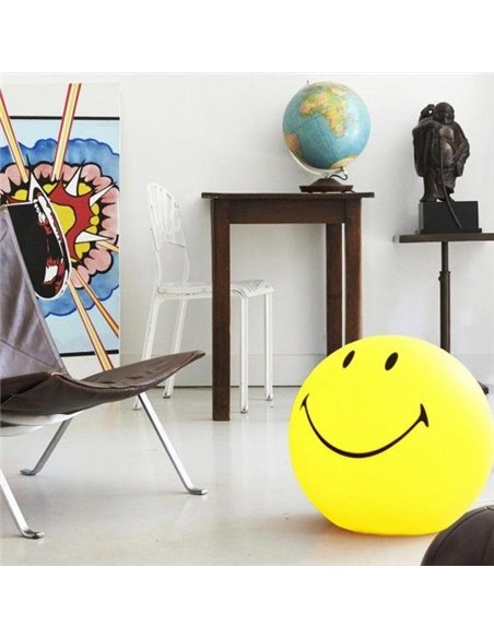 MrMaria High Light- Smiley XL LED Lampe 50 cm Tischlampe / Bodenlampe