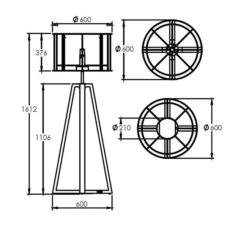 Royal Botania Club Lounge Floor lamp - LED