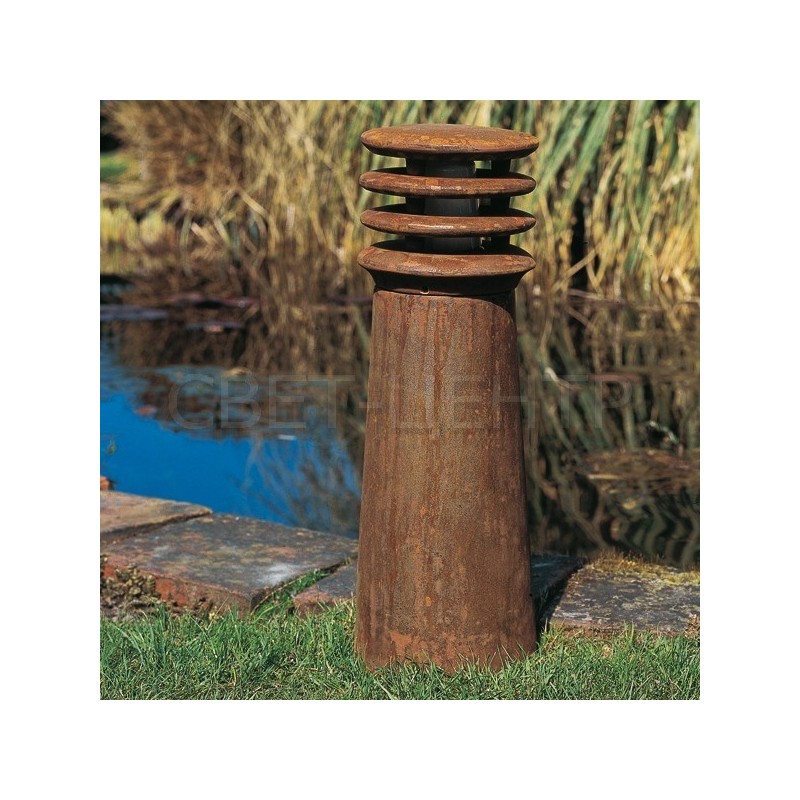 Royal Botania Rusty Bollard 40 cm LED