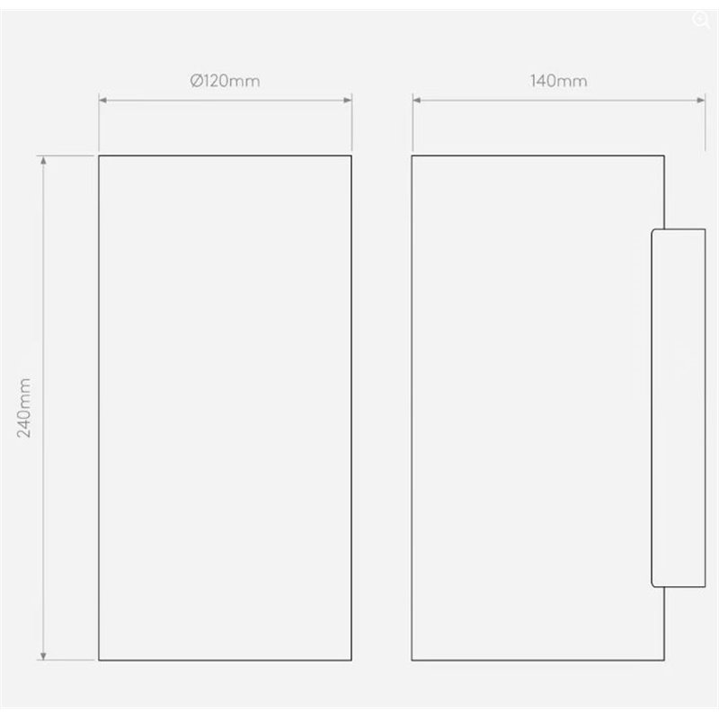 Astro Bologna 240 wall lamp