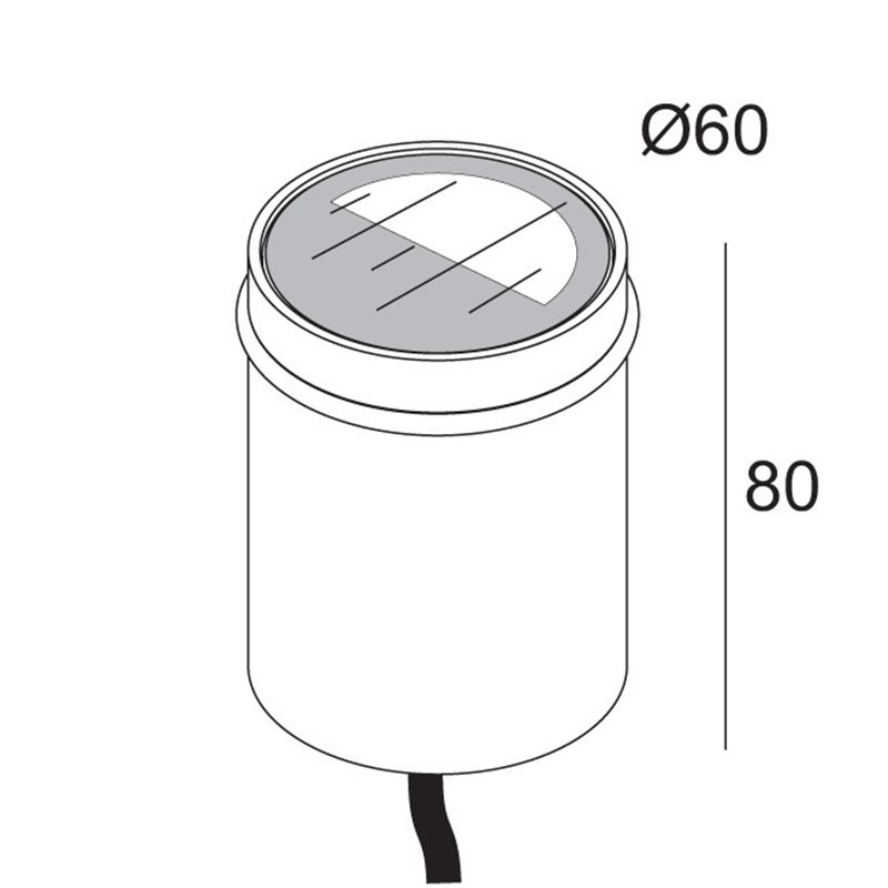 Delta Light LOGIC 60 R MOON Recessed spot