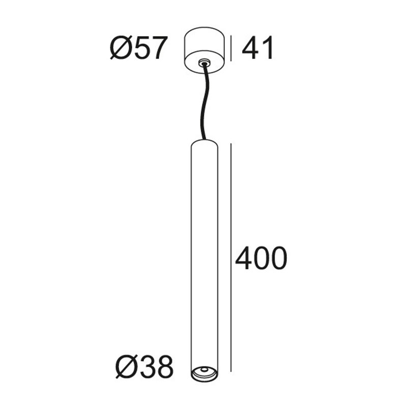 Delta Light MICROSPY 39 C Hängelampe