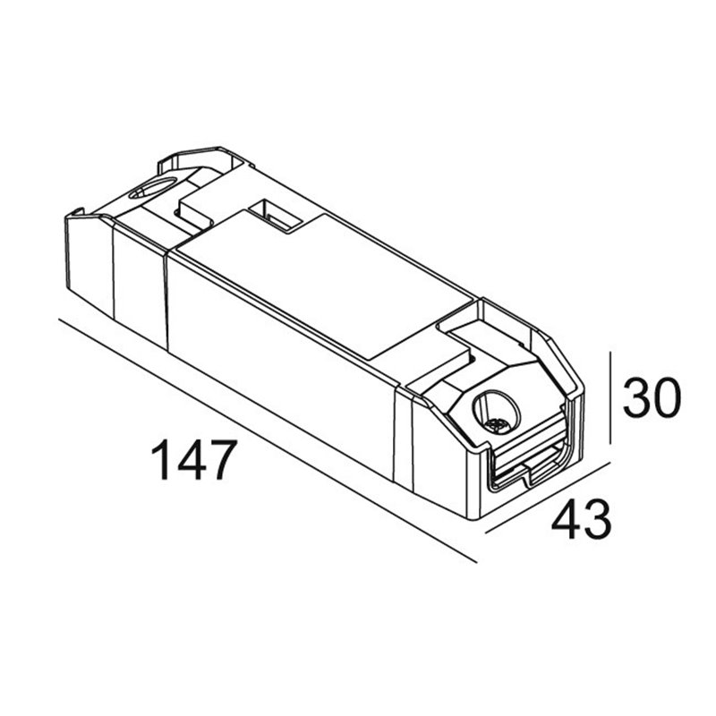 Delta Light LED POWER SUPPLY MULTI-POWER COMPACT WDL