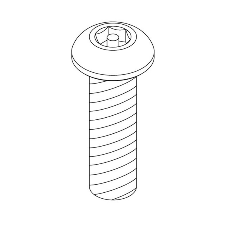 Delta Light FRAX ANTI VANDAL SCREWS 5 PCS