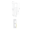 BRICK IN THE WALL Stripp LED DIM 100LM IP54 Outdoor
