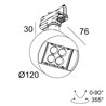 Delta Light FRAGMA 2x2 ADM DIM1P Schienenleuchte