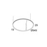 Delta Light SUPERLOOP SLIM OUT 90 SBL Hängelampe