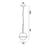 Foscarini Tonda Piccola Susp. Suspension Lamp