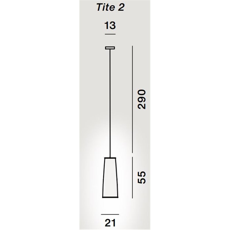 Foscarini Tite 2 Susp. 10M Suspension Lamp