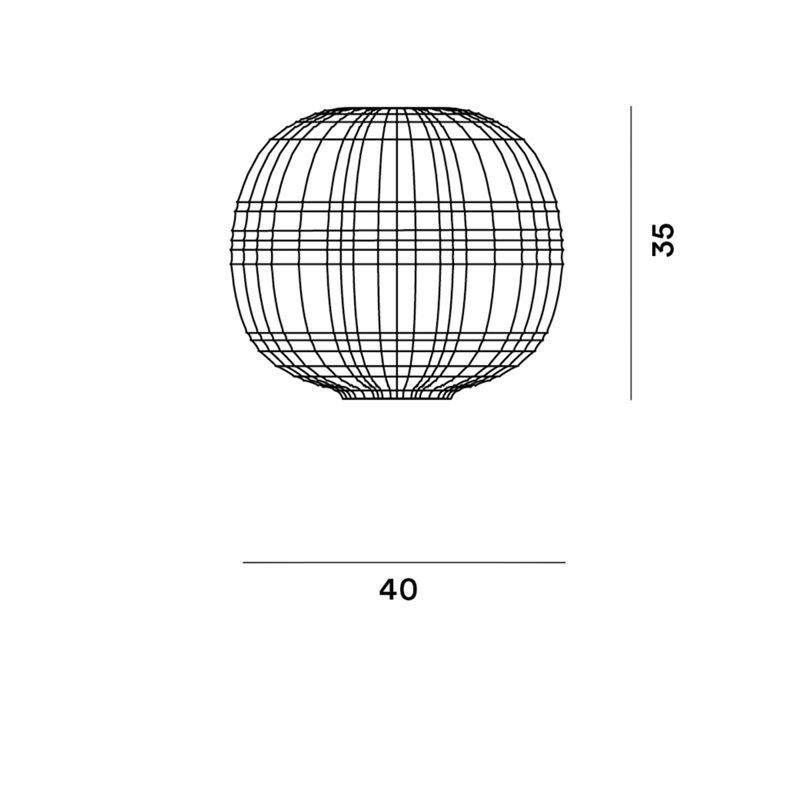 Foscarini Tartan Ceiling Ceiling Lamp