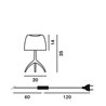Foscarini Lumiere Small table lamp