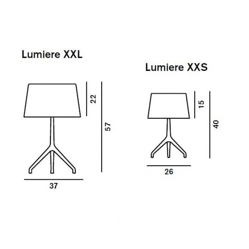 Foscarini Lumiere XXL Table Tischlampe