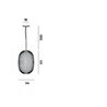 Foscarini Plass Medium E27 Hängelampe