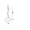 Foscarini Rituals 2 Susp E27 Hängelampe