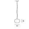 Foscarini Buds 3 suspension lamp