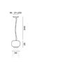 Foscarini Chouchin 3 Led Hängelampe