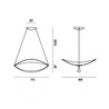 Foscarini Plena suspension lamp