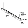Delta Light One-And-Only P20 Down-Up suspension lamp