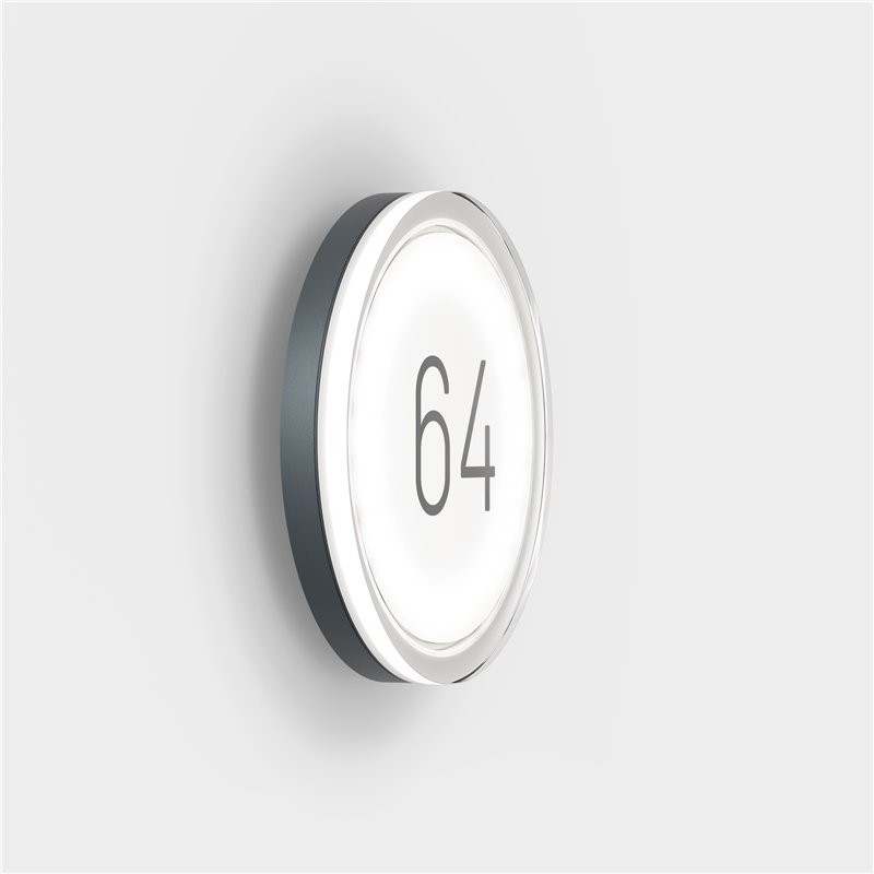 IP44 Lisc Number Wall Lamp
