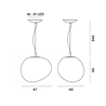 Foscarini Gregg Midi Susp. Suspension Lamp