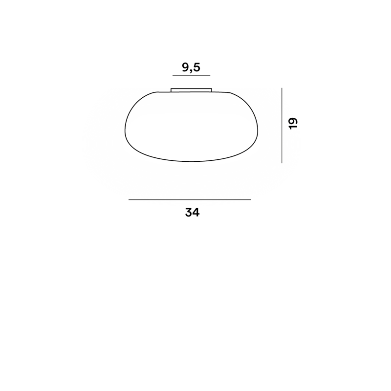 Foscarini Chouchin 2 Ceiling Ceiling Lamp