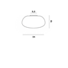 Foscarini Chouchin 2 Ceiling Ceiling Lamp