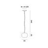 Foscarini Buds 3 Susp. 10M Suspension Lamp