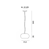 Foscarini Buds 2 Susp. 10M Suspension Lamp