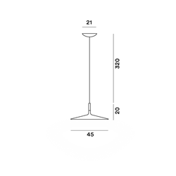 Foscarini Aplomb Large Susp. 10M Suspension Lamp
