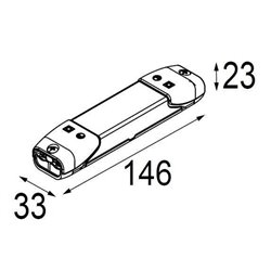 Modular LED driver 350mA 10W dali