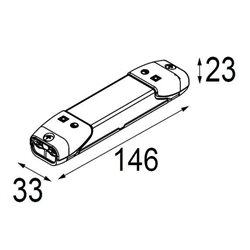 Modular LED driver 500mA 10W dali