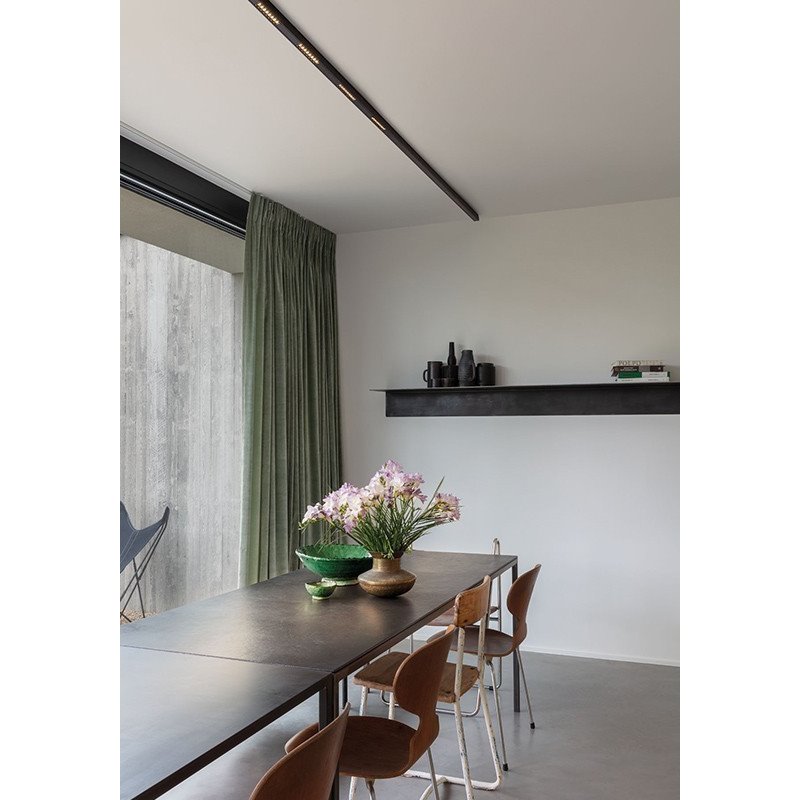 Modular Lighting Pista track 48V LED linear spots (8x) GI Schienenbeleuchtungssystem