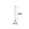 Modular Modupoint LED stick 20cm Wall lamp / Ceiling lamp